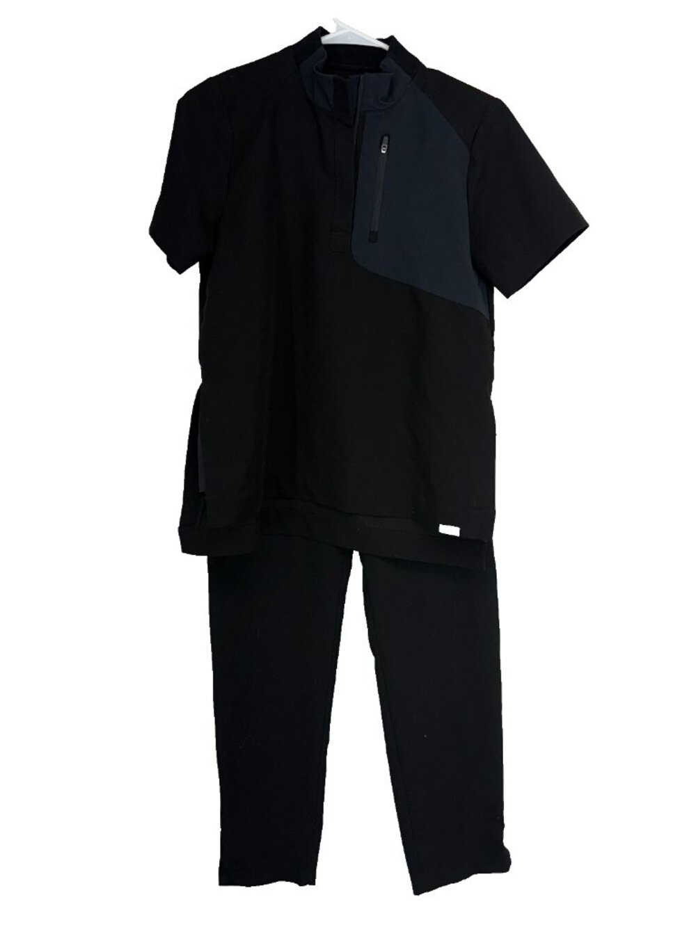 Figs Women S Scrub Set Jundah Top Mundri Pant Black Nurse Technician Doctor